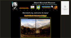 Desktop Screenshot of bierstadt.org