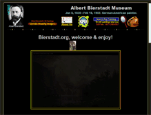 Tablet Screenshot of bierstadt.org